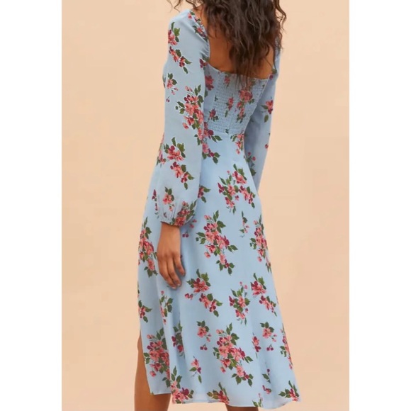 NEW! Reformation Shelby Long Sleeve Dress - Picture 2 of 13